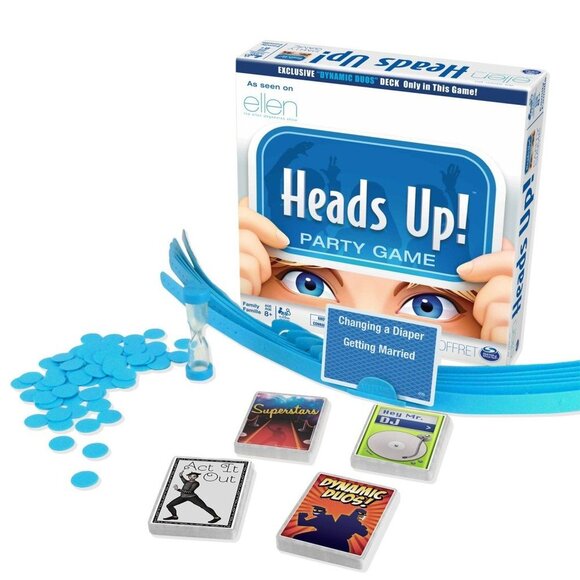 Spin Master Heads Up Party Game‎ - NIB - Picture 1 of 5